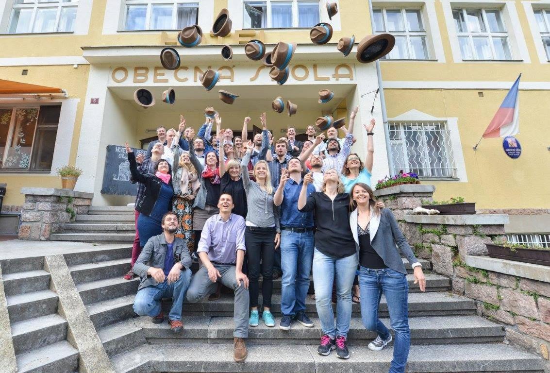 Hotel Obecná Škola Svatý Jan pod Skalou Esterno foto